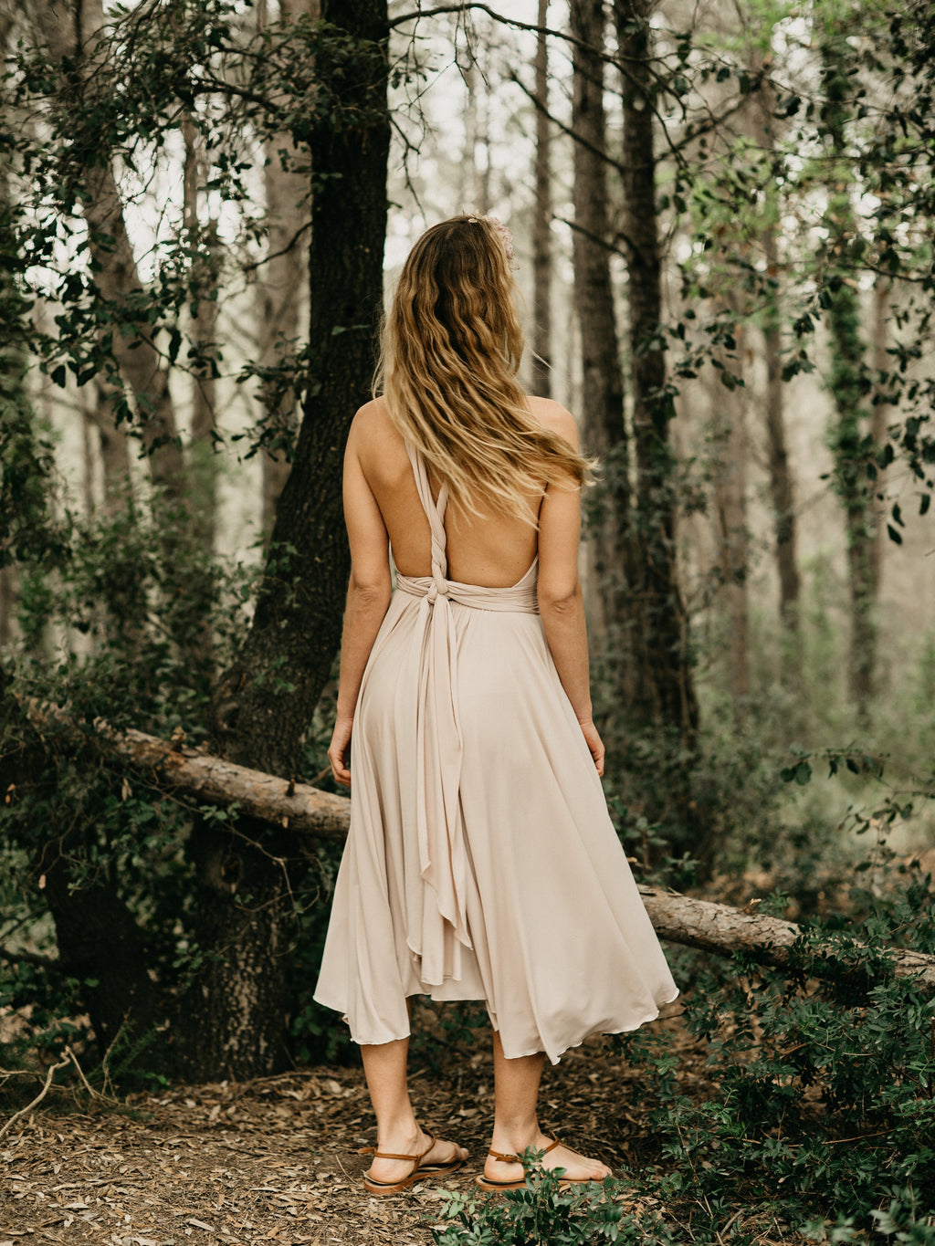 INFINITY MIDI DRESS