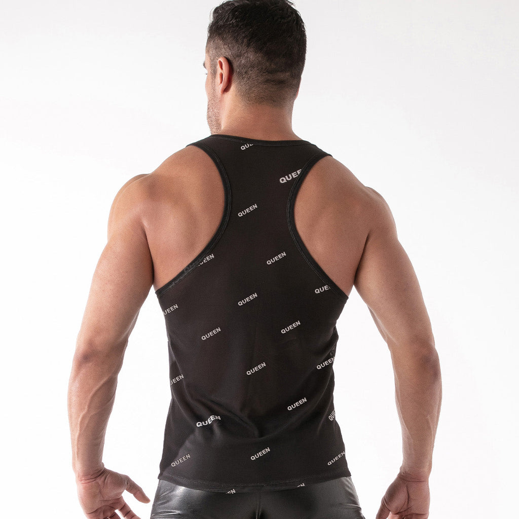 ID Mesh Tank Top - Queen Black