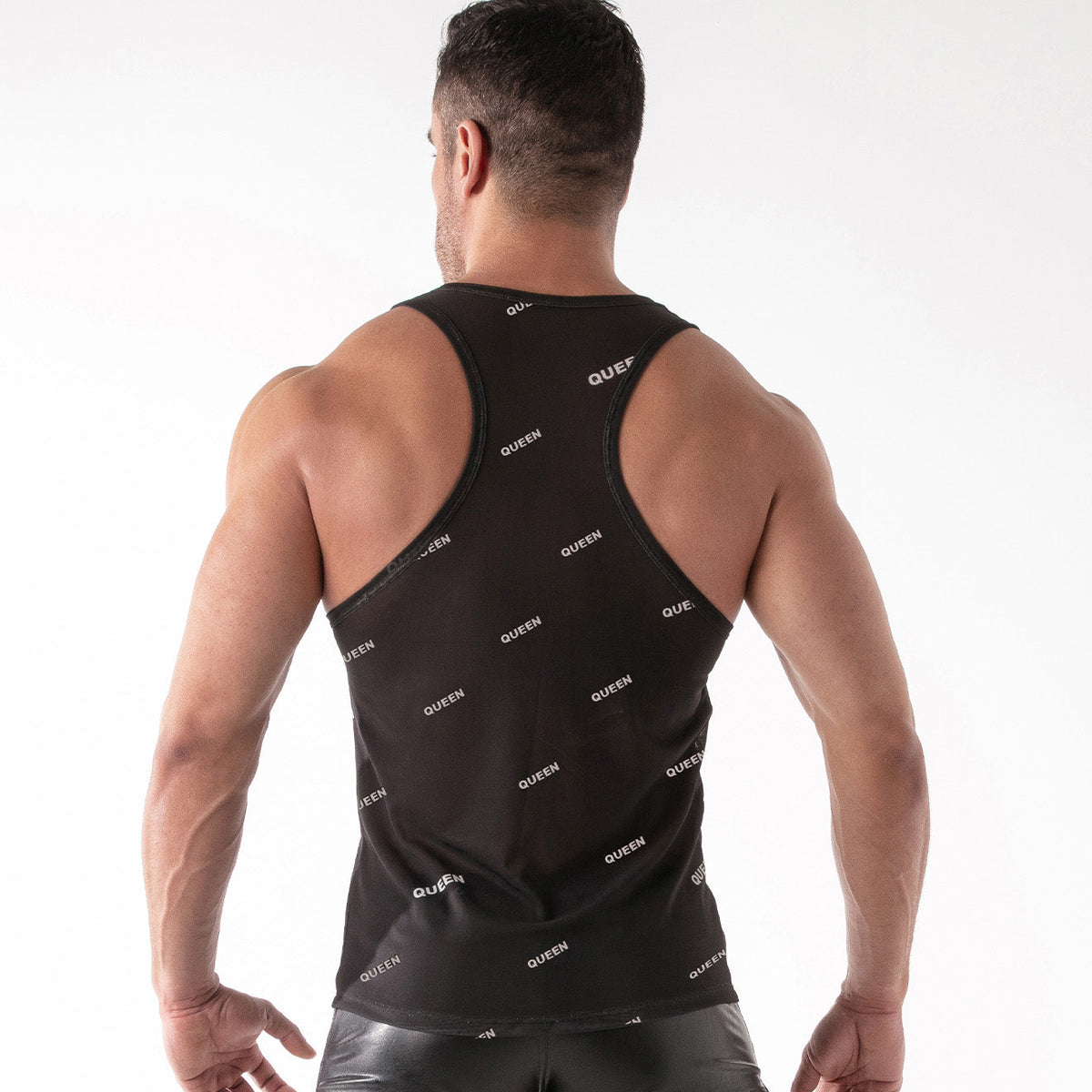 ID Mesh Tank Top - Queen Black