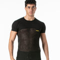 Invictus Mesh T Shirt Black