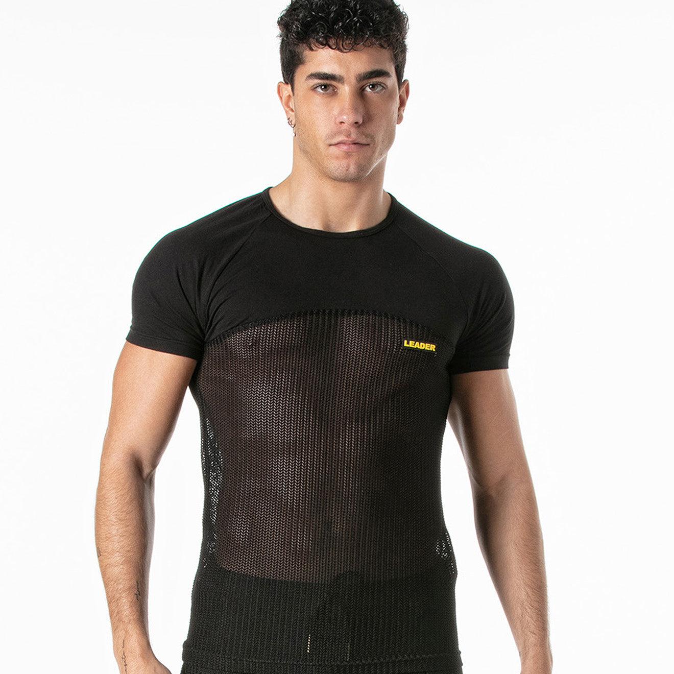 Invictus Mesh T Shirt Black
