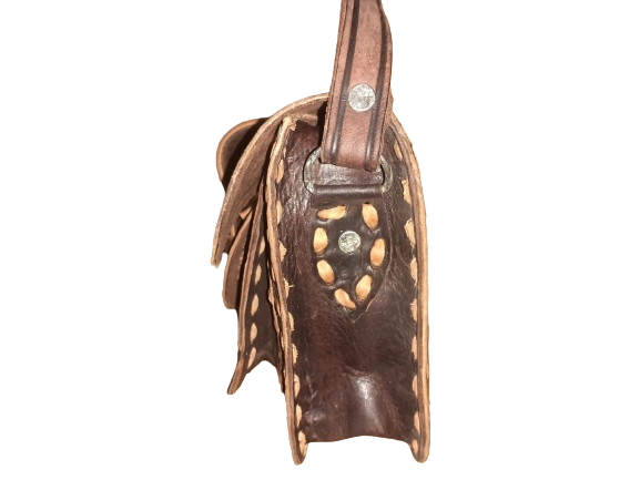 Bolso labrado vacuno tira Mediano