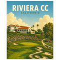 Riviera Country Club Golf Poster – California Golf Art