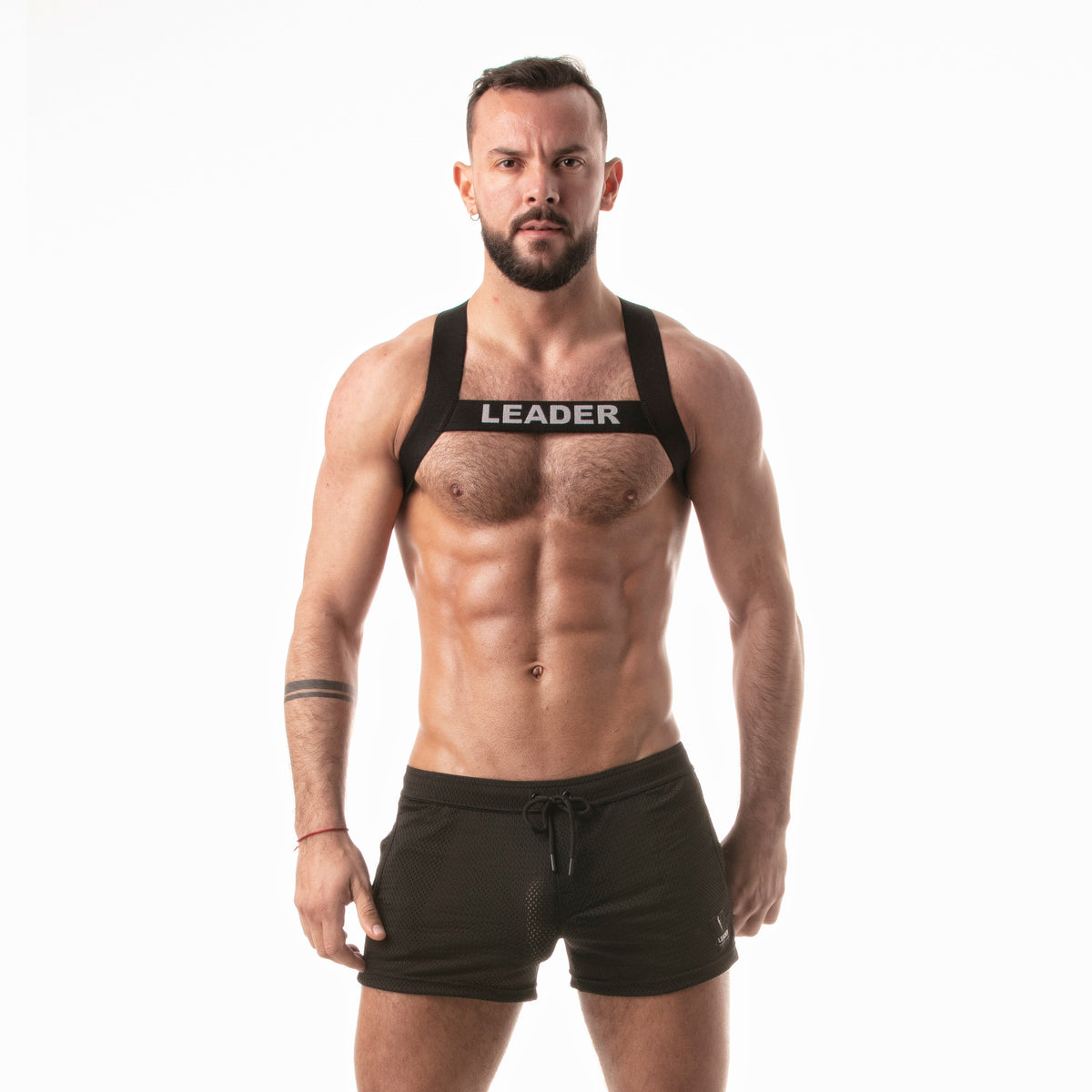 Classic Fetish Harness Black
