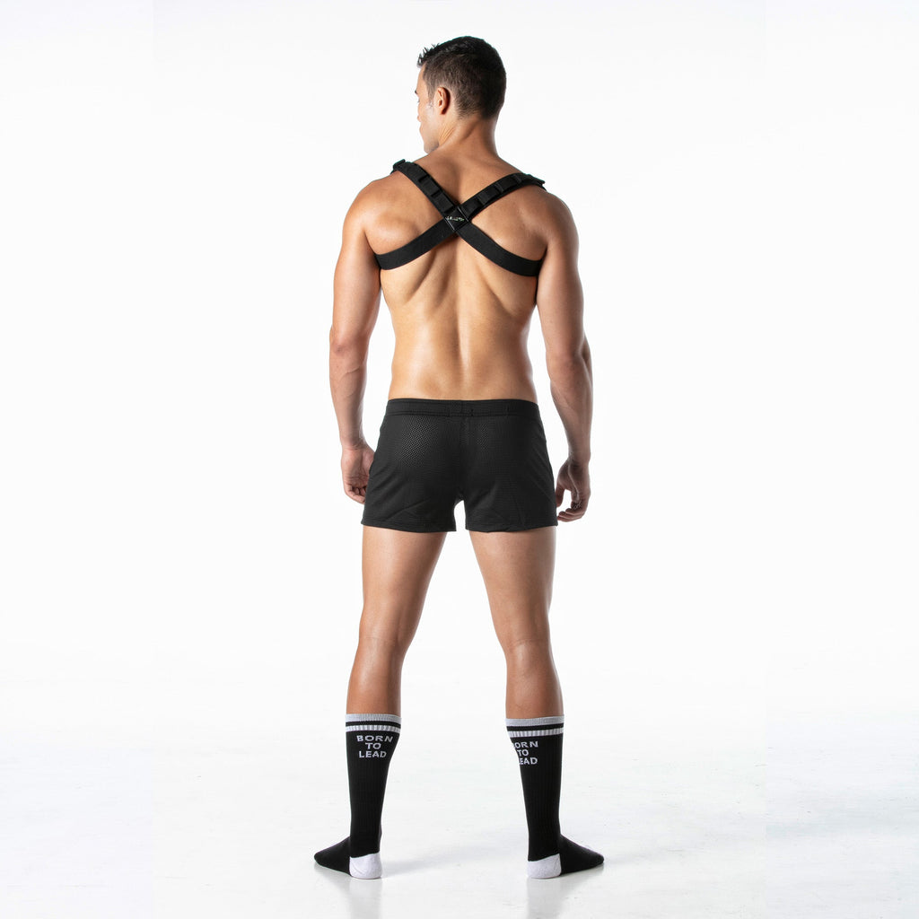 Combat Fetish Harness Black