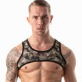 Camo Print Warrior Harness Black