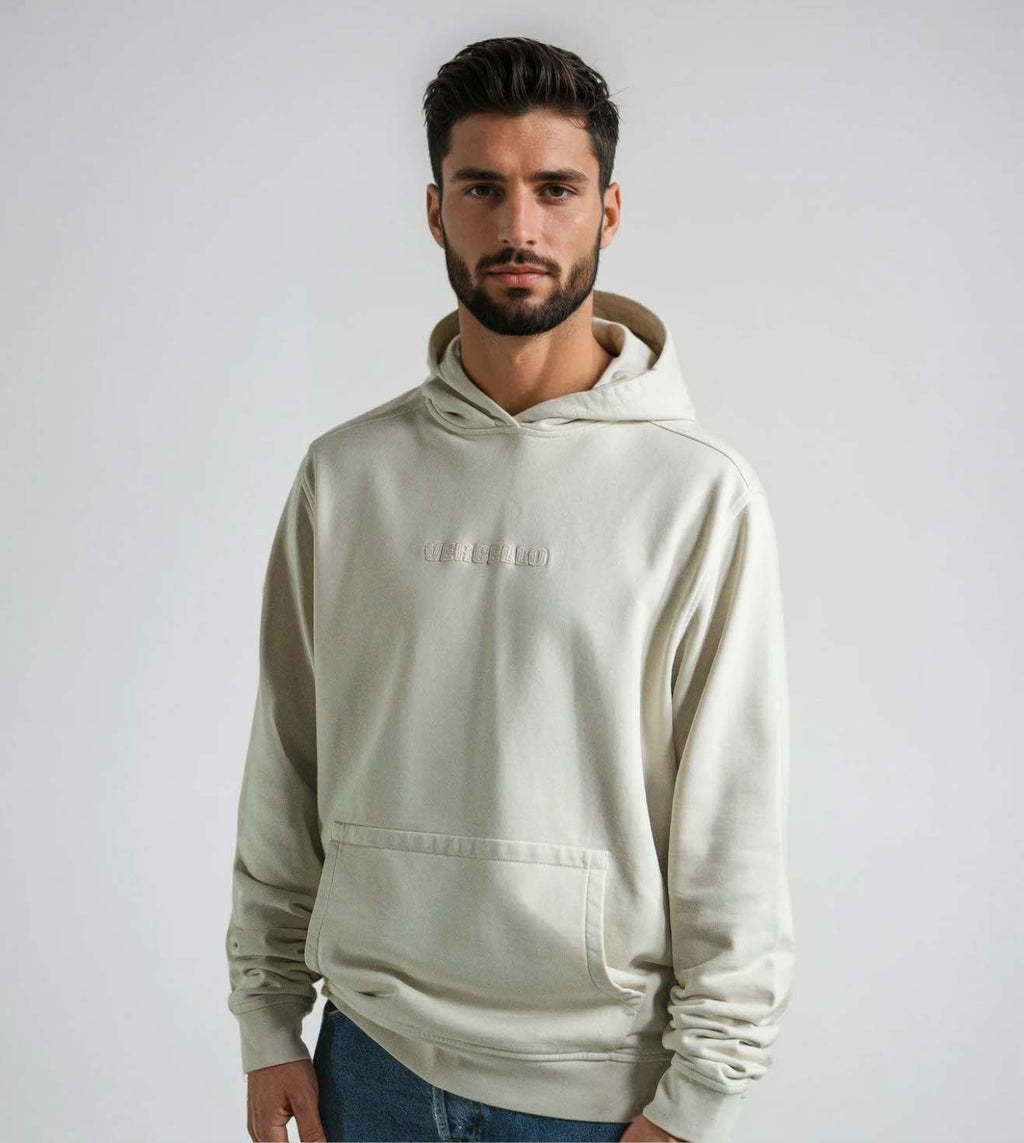 Hoodie North Blanco Roto