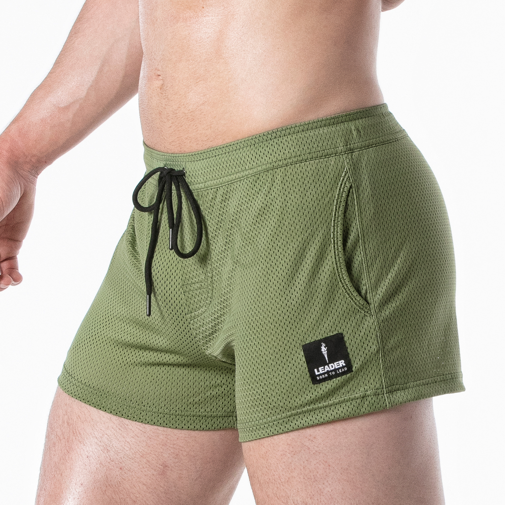 G.I. Booty Mesh Shorts Khaki