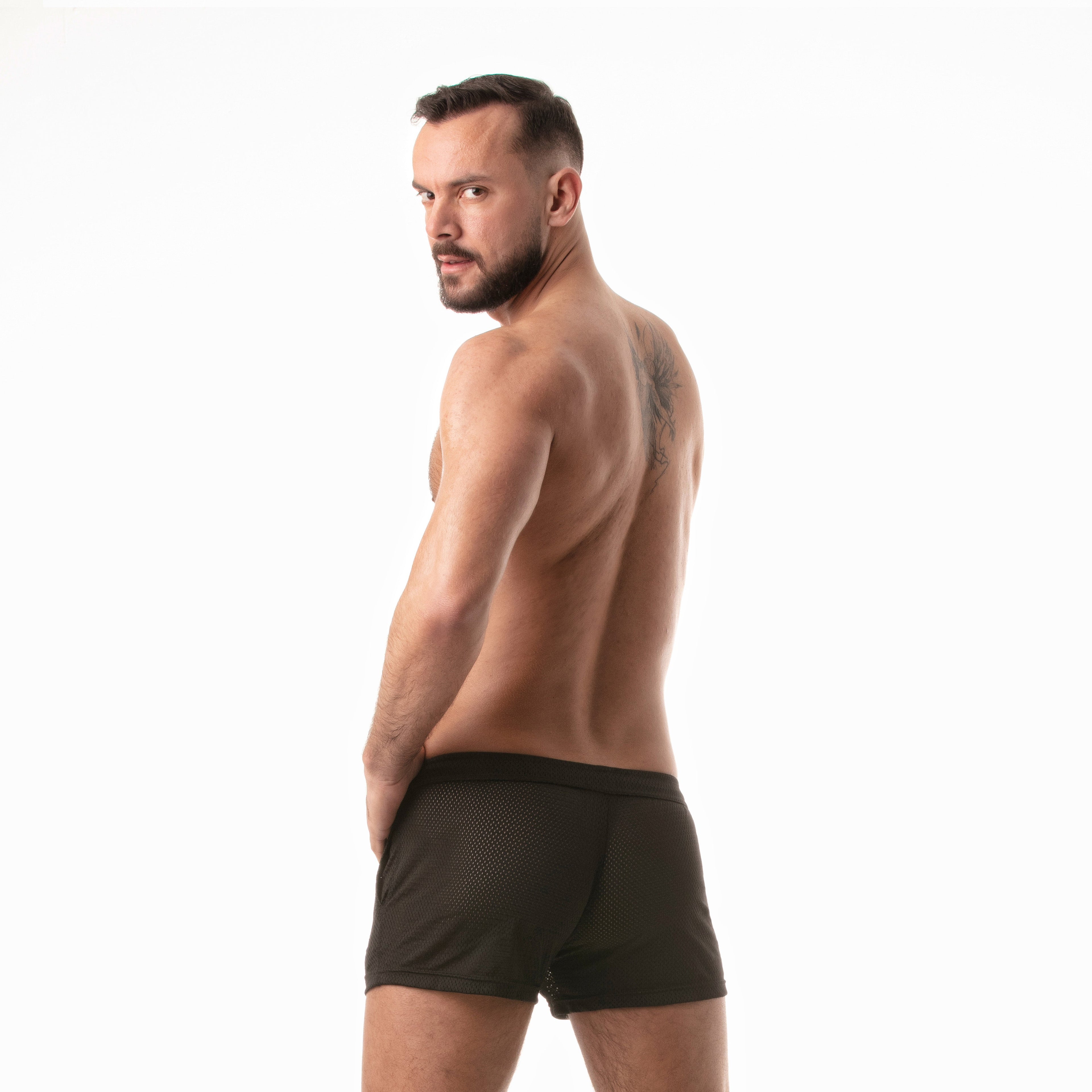 G.I. Booty Mesh Shorts Black