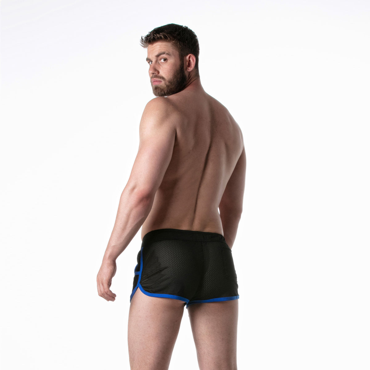 Marathon Shorts w/ Blue Detail