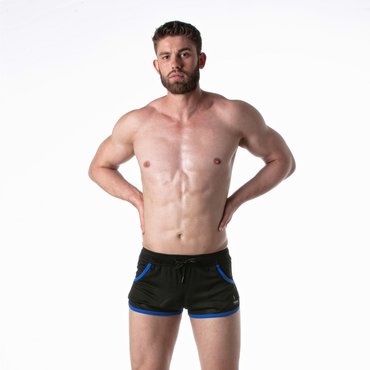 Marathon Shorts w/ Blue Detail