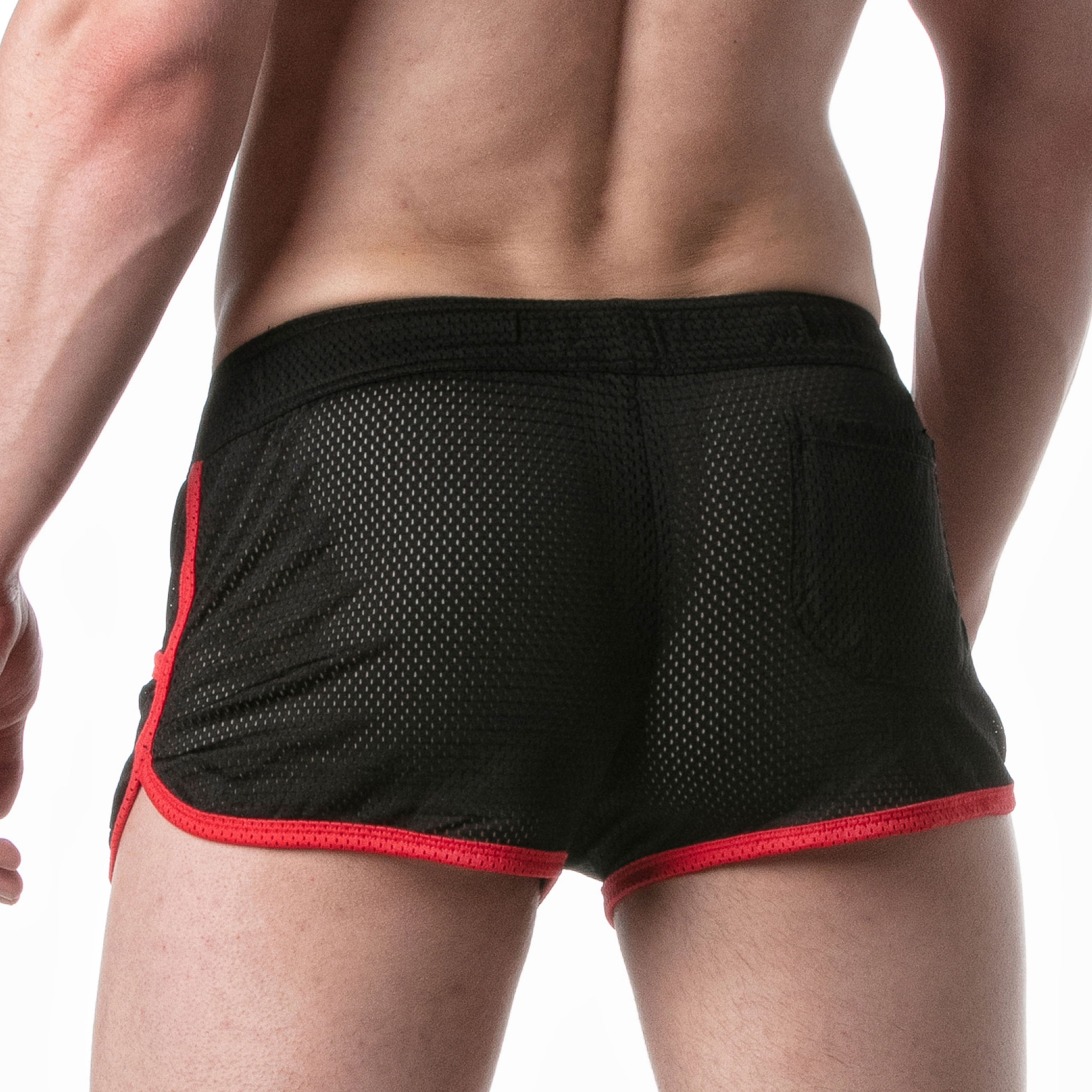 Marathon Shorts w/ Red Detail