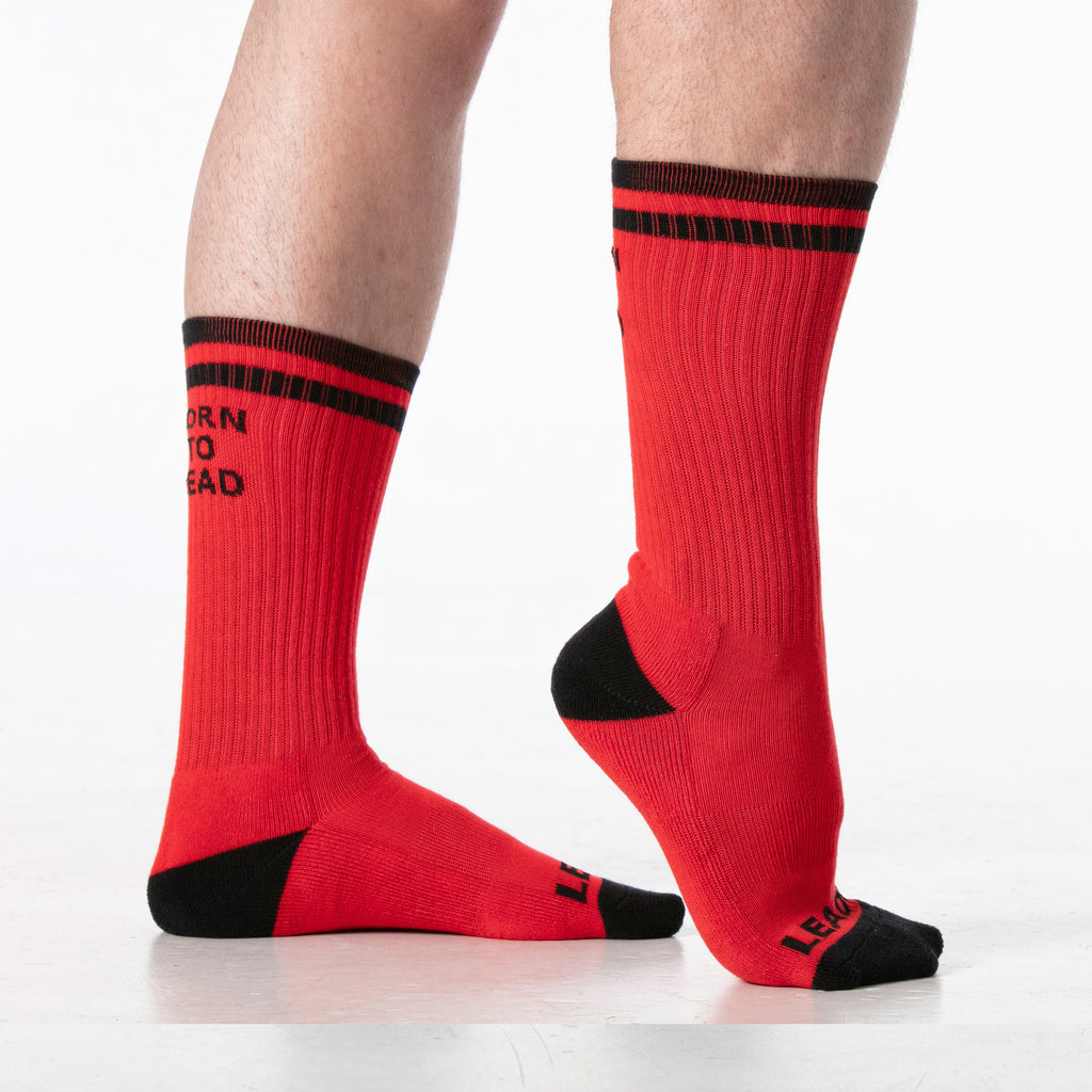 Born To Lead Socks Red
