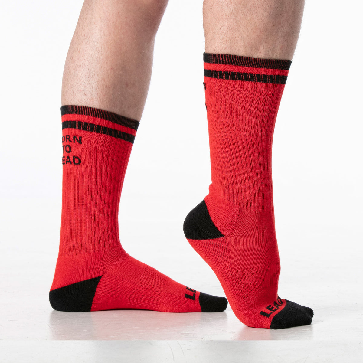 Born To Lead Socks Red