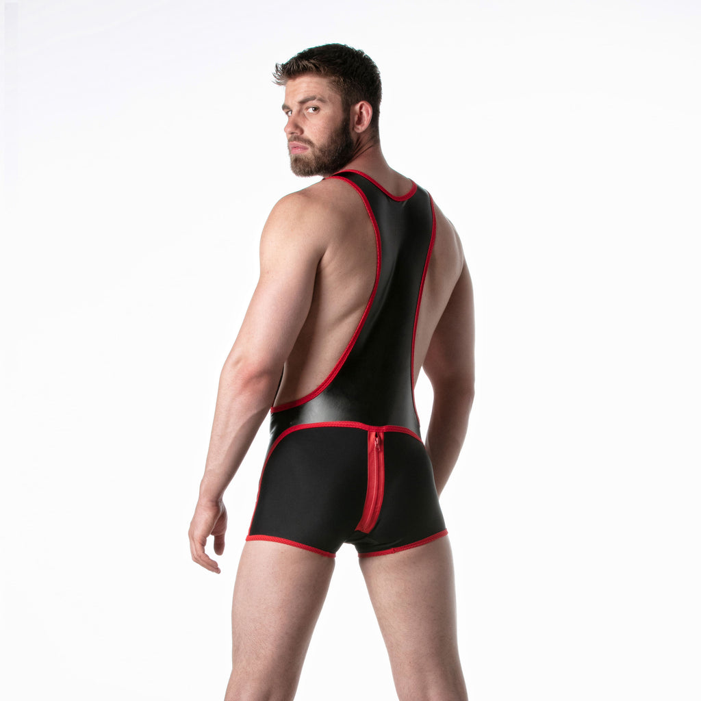 Brut Singlet Red-4