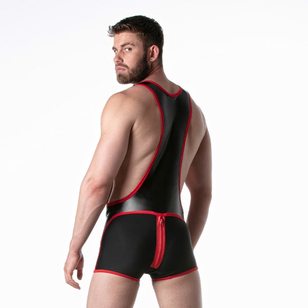 Brut Singlet Red-1