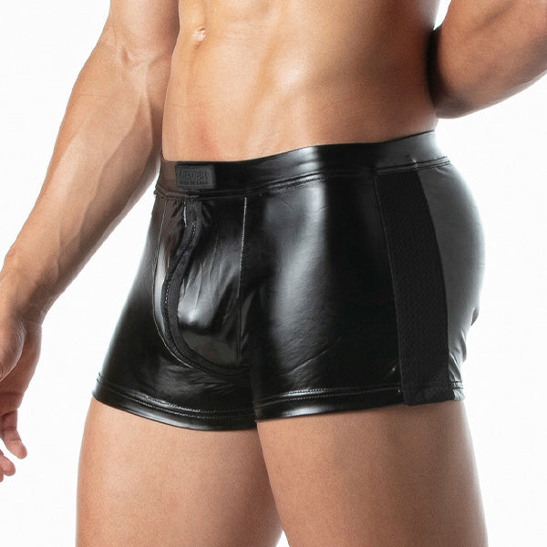 Brut Zipper Shorts Black