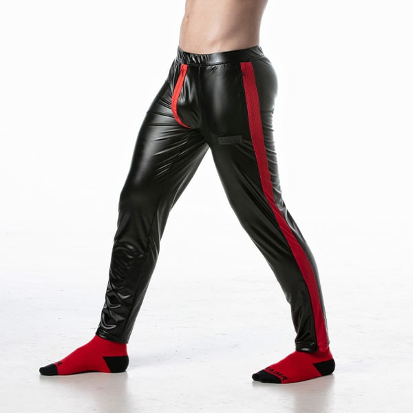 Brut Zipper Pants Red