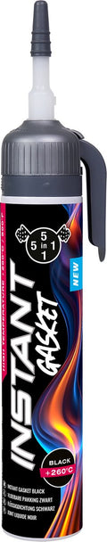 5in1 vloeibare pakking zwart 200ml - voor gebruik in automotive - voorkomt lekkages