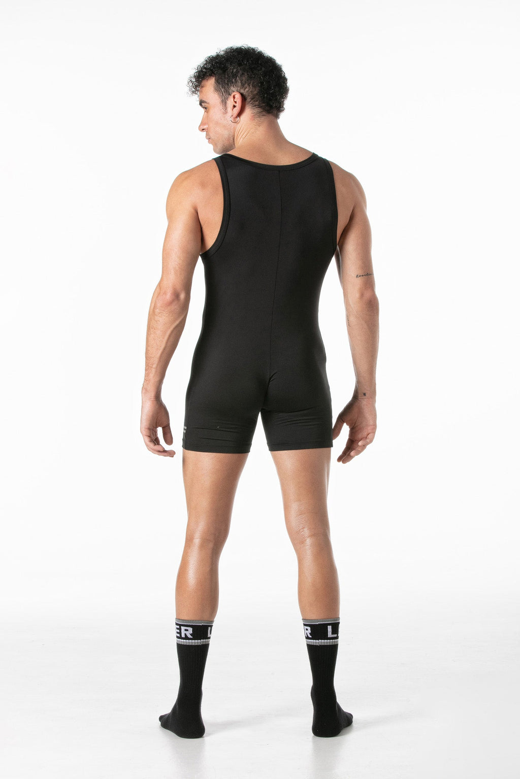 Sports Singlet Black