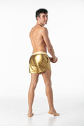 Invictus Party Shorts White Gold
