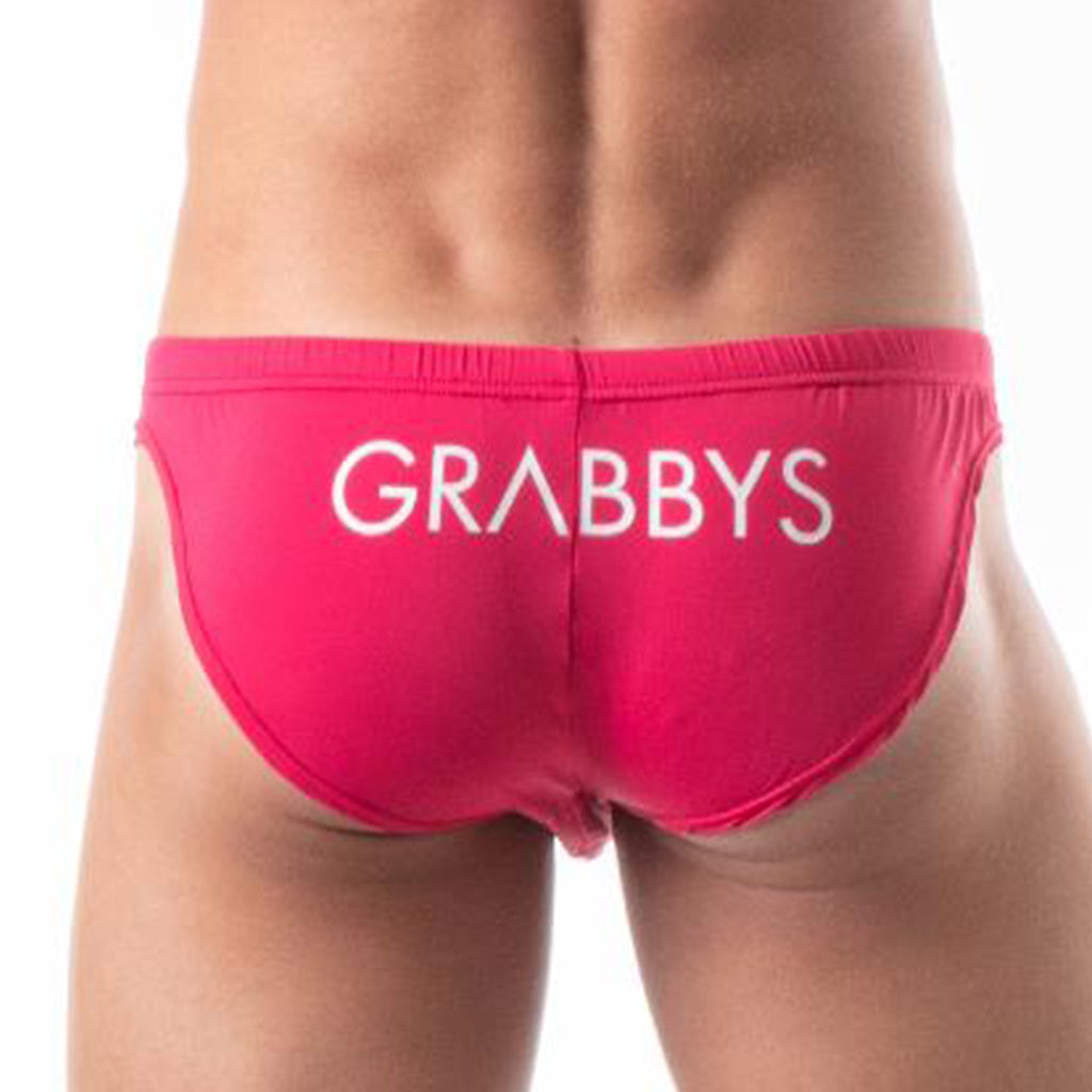 GRABBYS Swim Briefs Pink