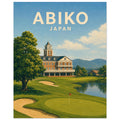 Abiko Golf Club Poster – Japan Golf Wall Art