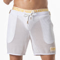 Invictus Mesh Shorts White
