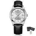 MEGIR Original Brand Men's Watches Automatic Mechanical Watch 5Bar Waterproof Leather Luxury Wristwatch Clock Relogio Masculino 62063