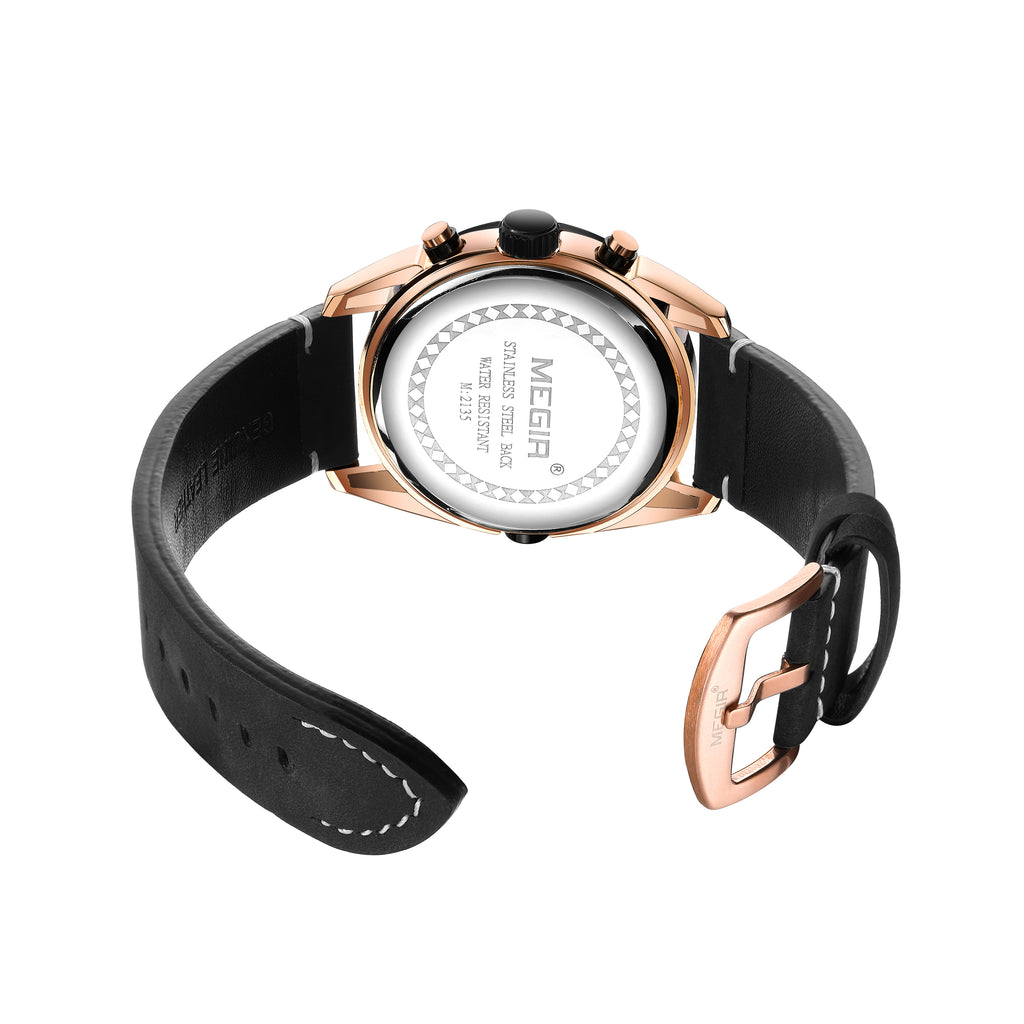MEGIR Top Brand Luxury Men's Wrist Watch Man Luminous Waterproof Sport Men Quartz Wristwatches Relogio Masculino Dropshipping 2135