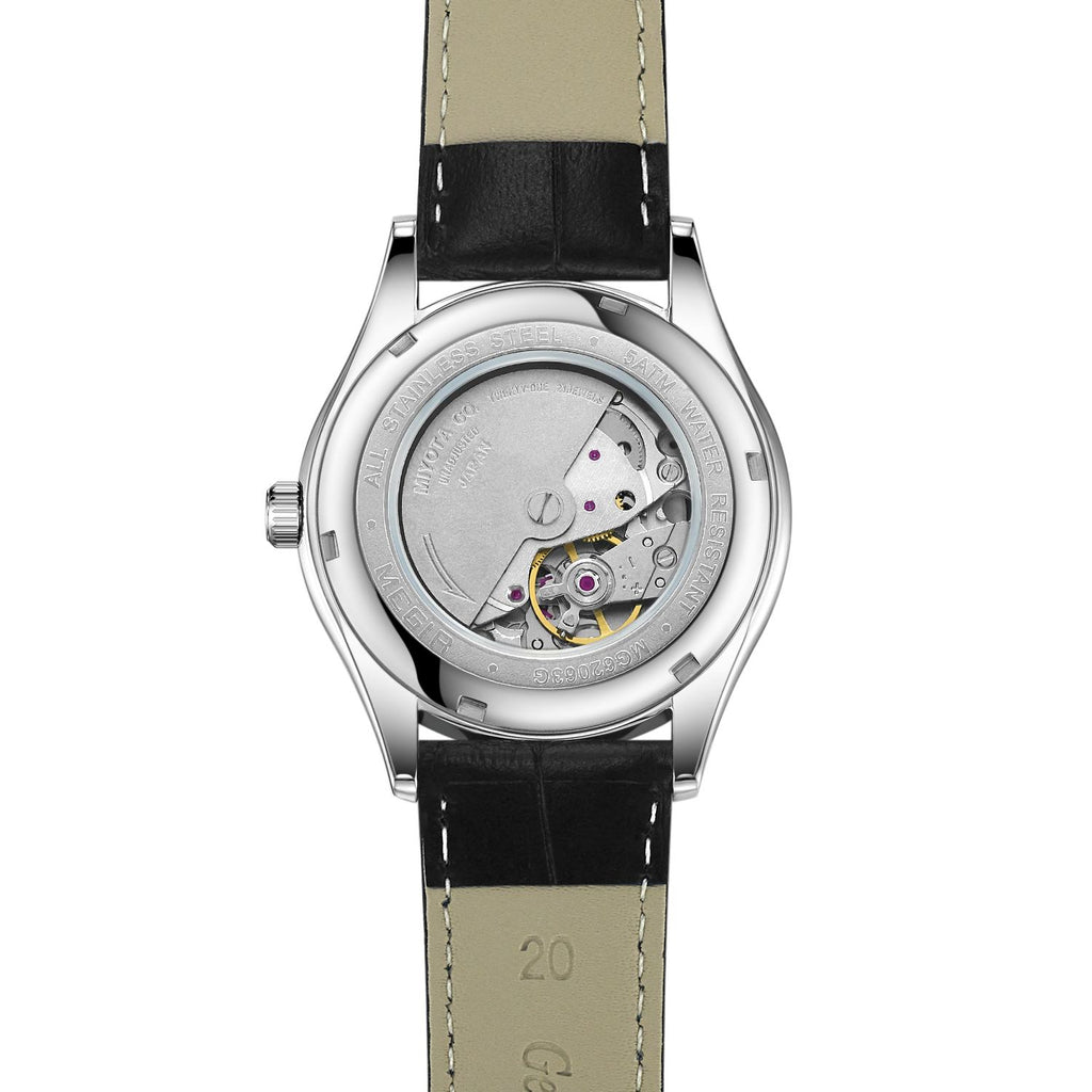 MEGIR Original Brand Men's Watches Automatic Mechanical Watch 5Bar Waterproof Leather Luxury Wristwatch Clock Relogio Masculino 62063
