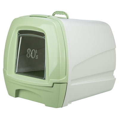 Trixie Easy Draw Litter Box with Tray Grey-Green