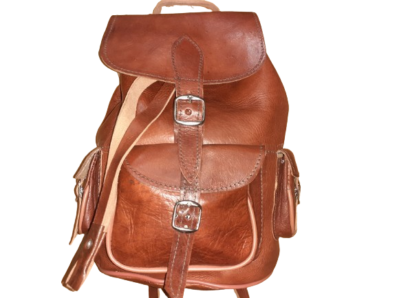Mochila Fez mediana Vacuno