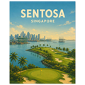Sentosa Golf Club Poster – Singapore Golf Wall Art