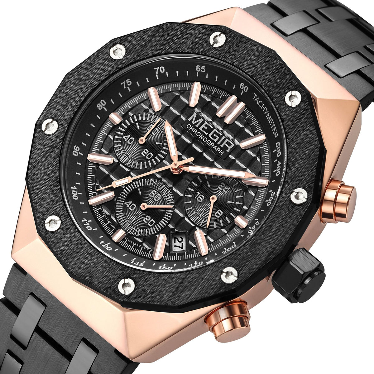 MEGIR Relogio Masculino Luxury Business Men Watches Fashion Military Watch Date Luminous Casual Quartz Wristwatch Man Clock 2213