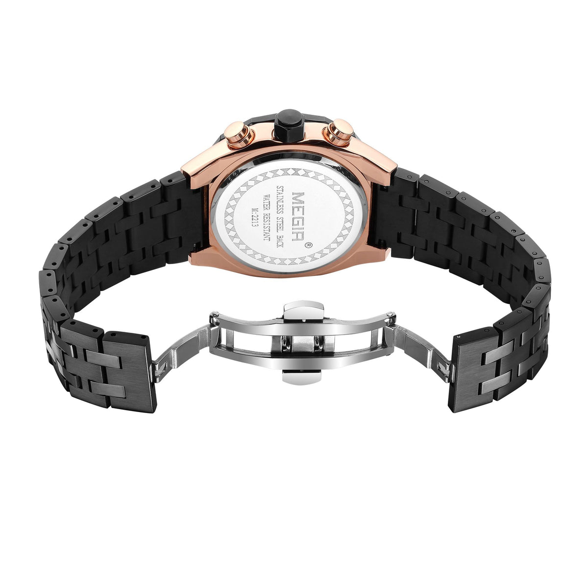 MEGIR Relogio Masculino Luxury Business Men Watches Fashion Military Watch Date Luminous Casual Quartz Wristwatch Man Clock 2213