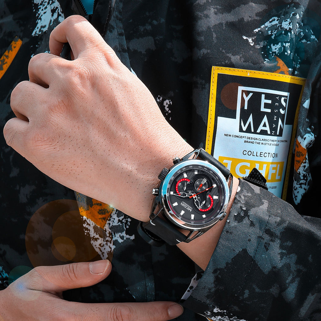 MEGIR Top Brand Luxury Men's Wrist Watch Man Luminous Waterproof Sport Men Quartz Wristwatches Relogio Masculino Dropshipping 2135