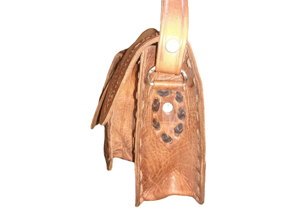 Bolso labrado vacuno tira Mediano