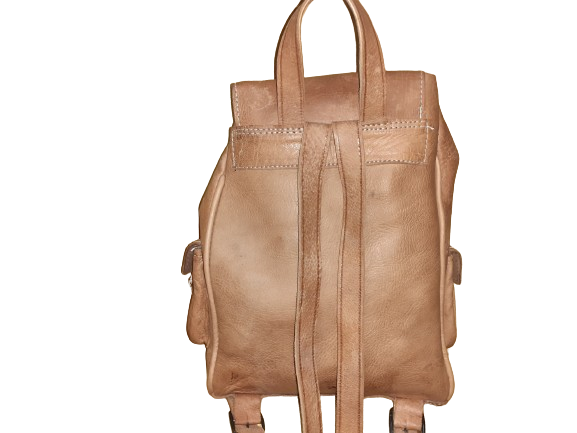 Mochila Fez mediana Vacuno