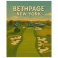 Bethpage Black Golf Poster – New York Golf Wall Art