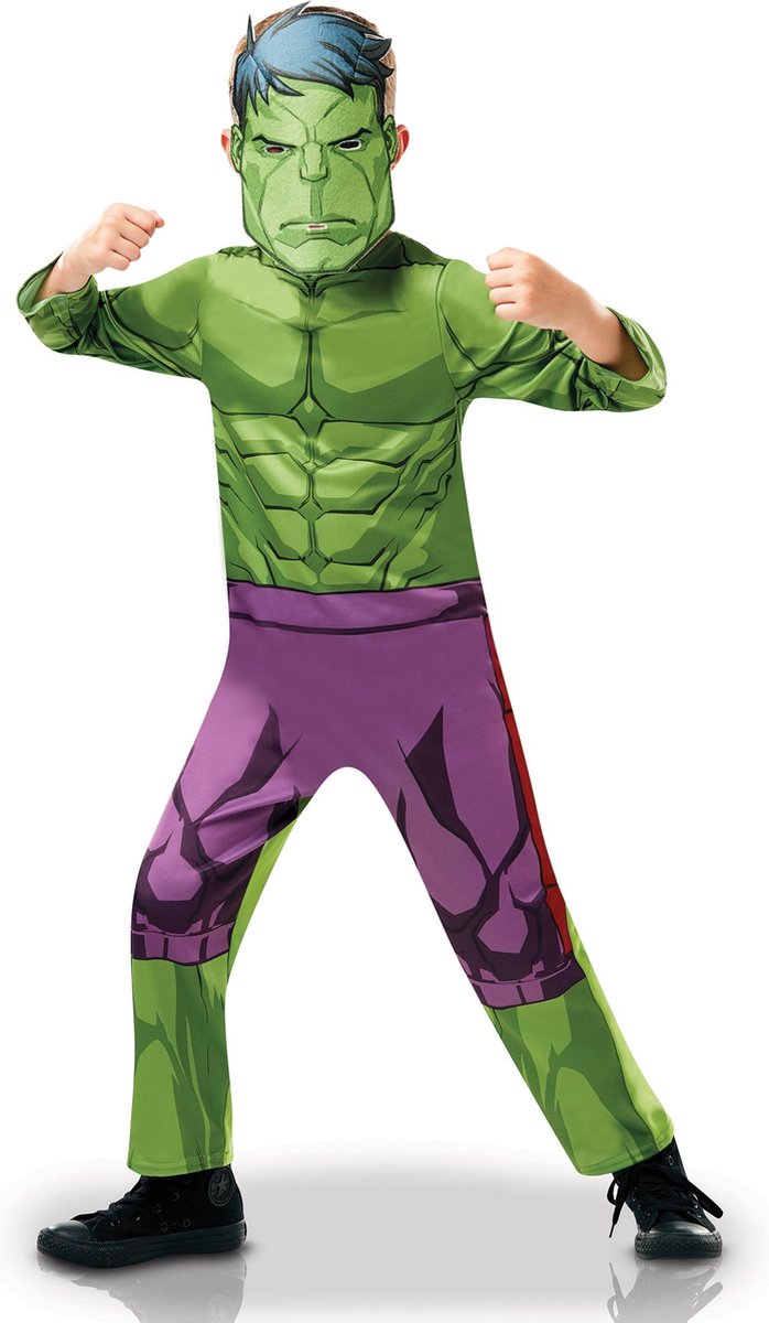Rubies Classic Hulk™ Animated Series Costume for Boys - Fancy Dress - Carnival Costumes