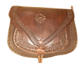 Bolso Triangular vacuno mediano