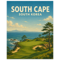 South Cape Golf Club Poster – Korea Golf Course Art