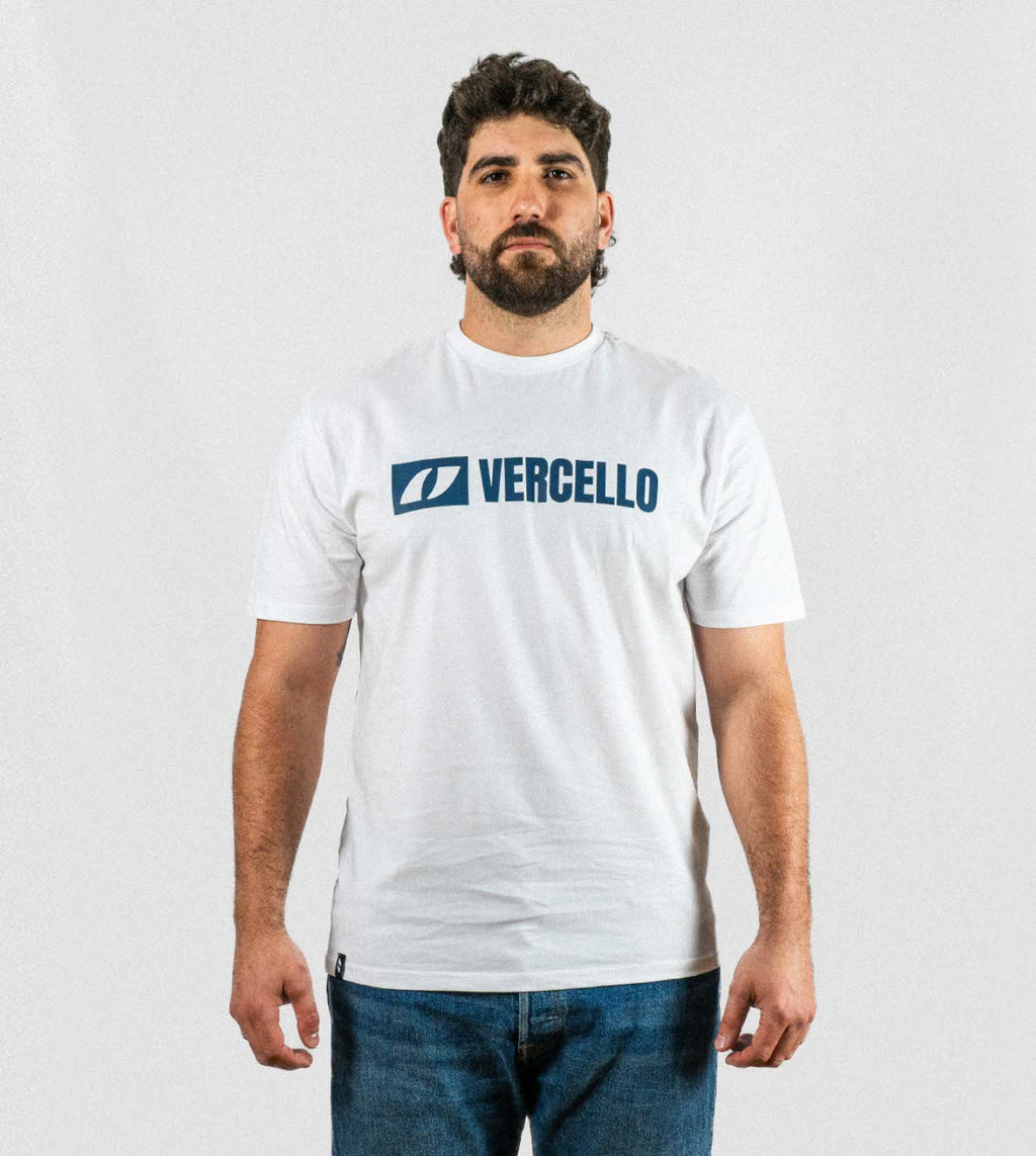 Camiseta Vercello Essential Blanca Marino
