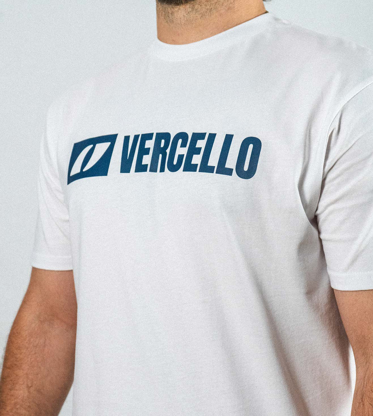 Camiseta Vercello Essential Blanca Marino