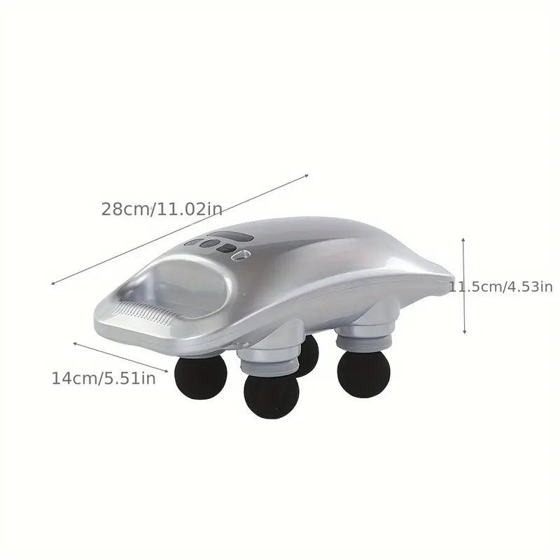 Four-Headed Professional Gun roller(Gray)