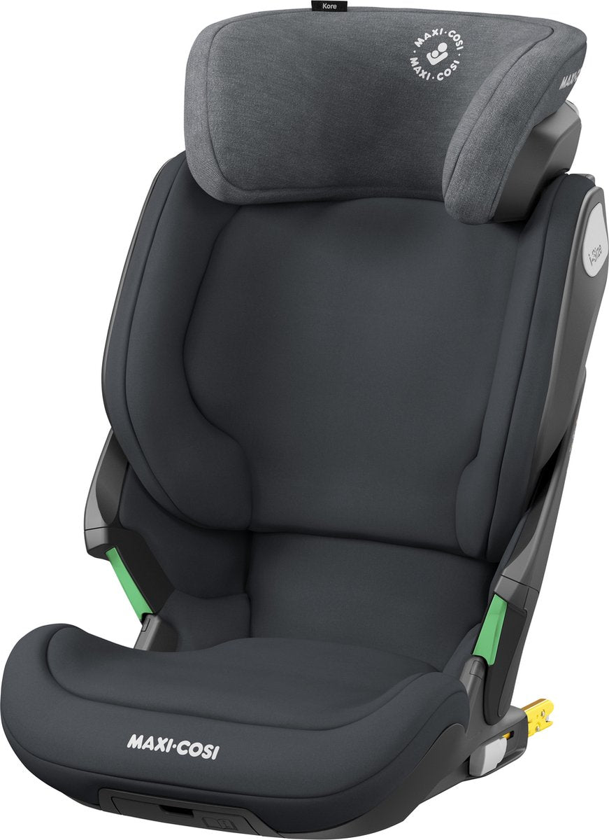 Maxi-cosi kore i-size car seat - 3.5 to 12 years - isofix and/or belt installation - authentic graphite