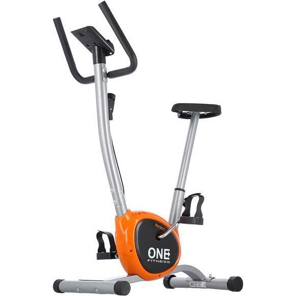 ONE Fitness RW3011 mechanikus szobakerékpár, ezüst-narancsszín