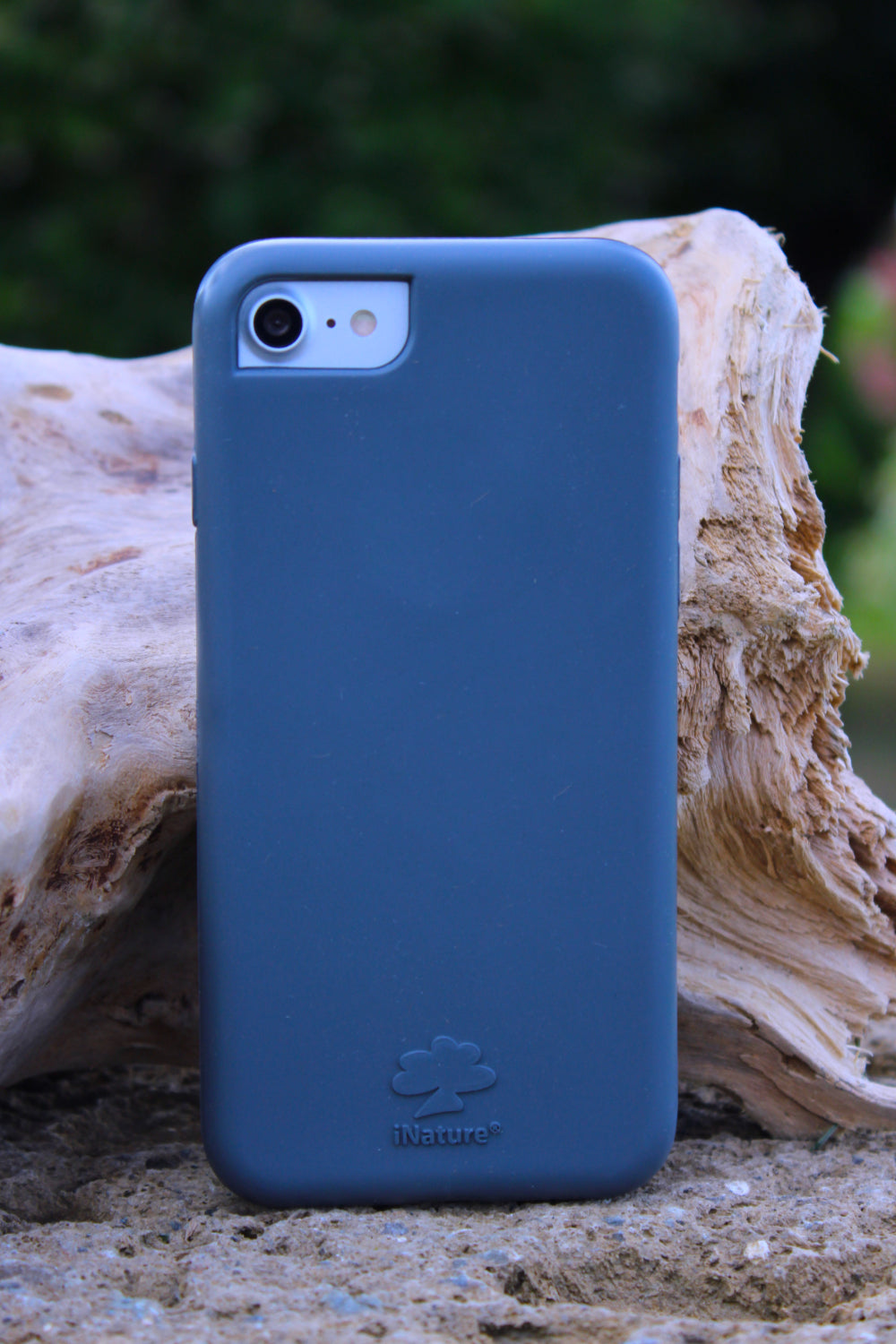 Custodia iNature iPhone 7/8/SE 2020 - Blu Oceano