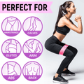 XGear Fitness Set of 3 Womens Butt and Hip Exercise Bands